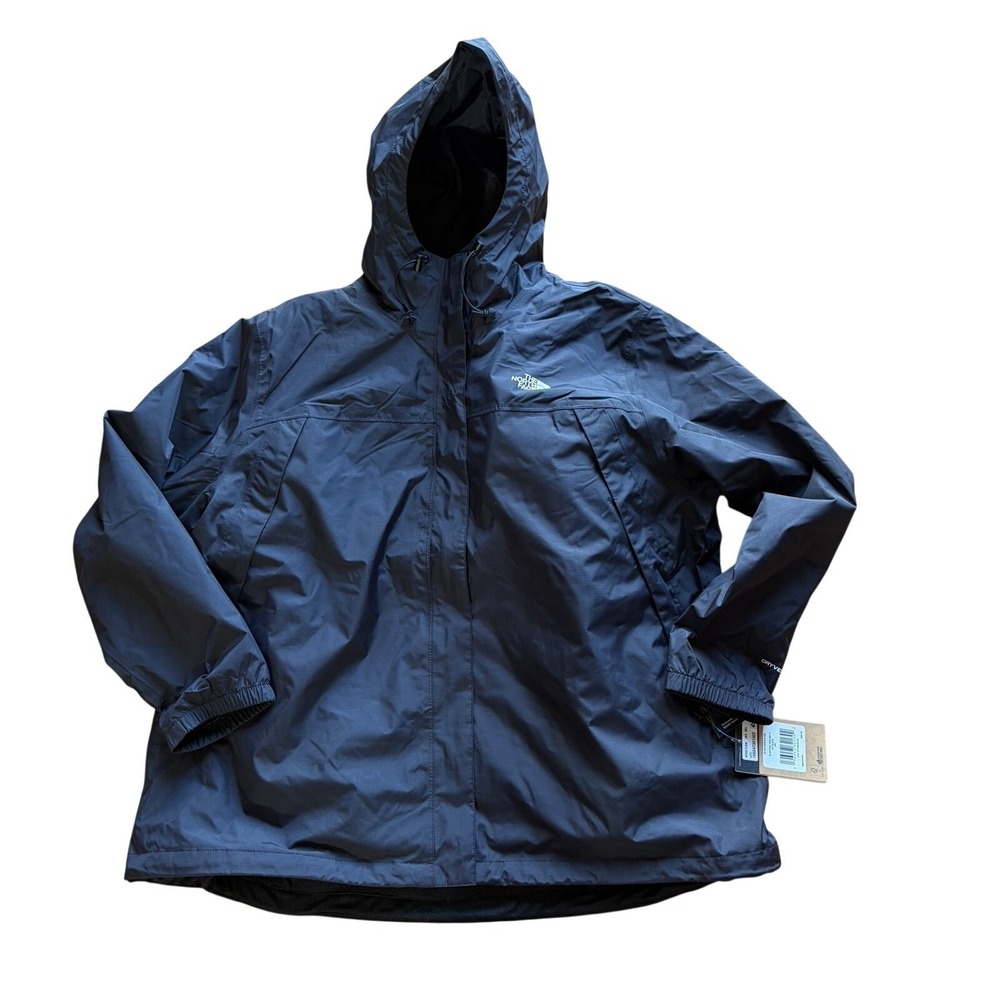 The North Face Women's Antora Triclimate 3XL Black Jacket Gorpcore Athleisure